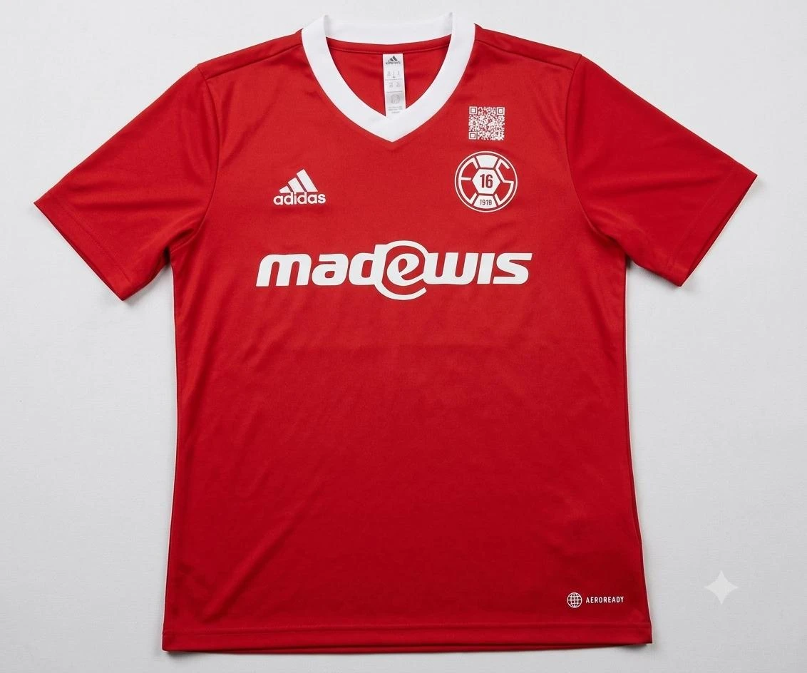 Lot of 4 Adidas Sports / Football Jerseys for Children (9-10 years / 140 cm) Sponsor – photo 5